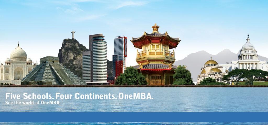 OneMBA | The Global Business School for Business Management | Global Executive MBA for International Business | USA, China, Holland, Mexico, Brazil: OneMBA.org. OneMBA is the only international accredited EMBA designed by an equal partnership of five top business management schools in the USA, Mexico, Brazil, Netherlands and China. Global Business Management Perspective. Experience with global teams. Build your network of global managers.